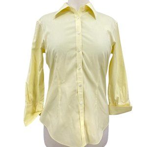 Yellow Women's Button-Up Shirt